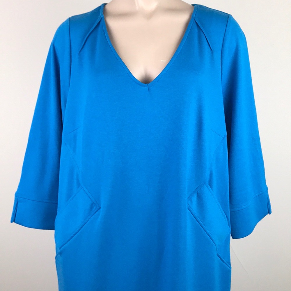 Roamans Turquoise Maxi Tunic Size 14/16